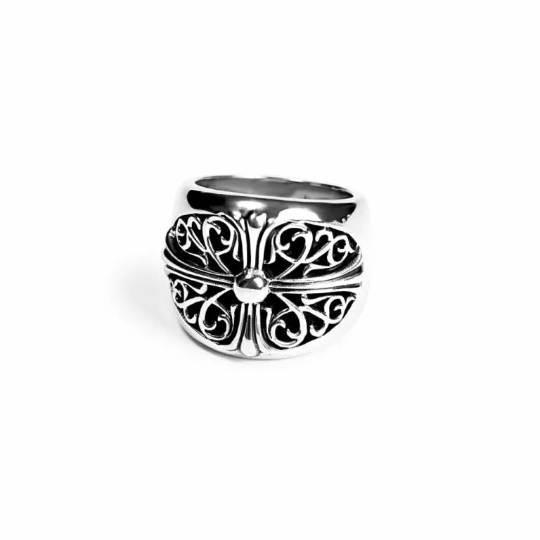 Chrome-Hearts CLASSIC OVAL RING -5