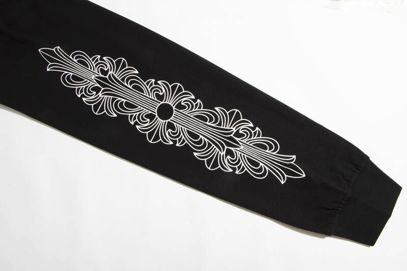 CHROME-HEARTS Men's Long-Sleeve T-shirt Sweatshirt K8005