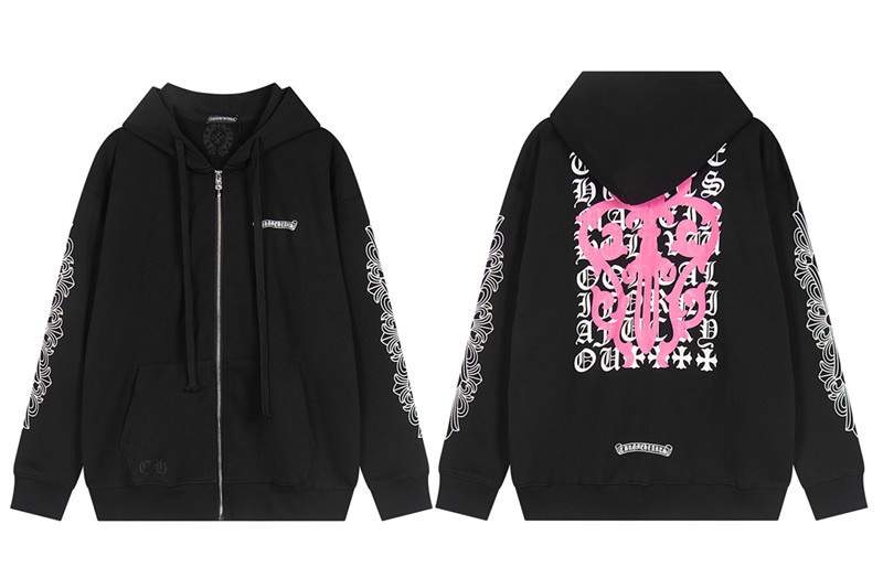 CHROME-HEARTS ZIP-UP Hoodie K5016