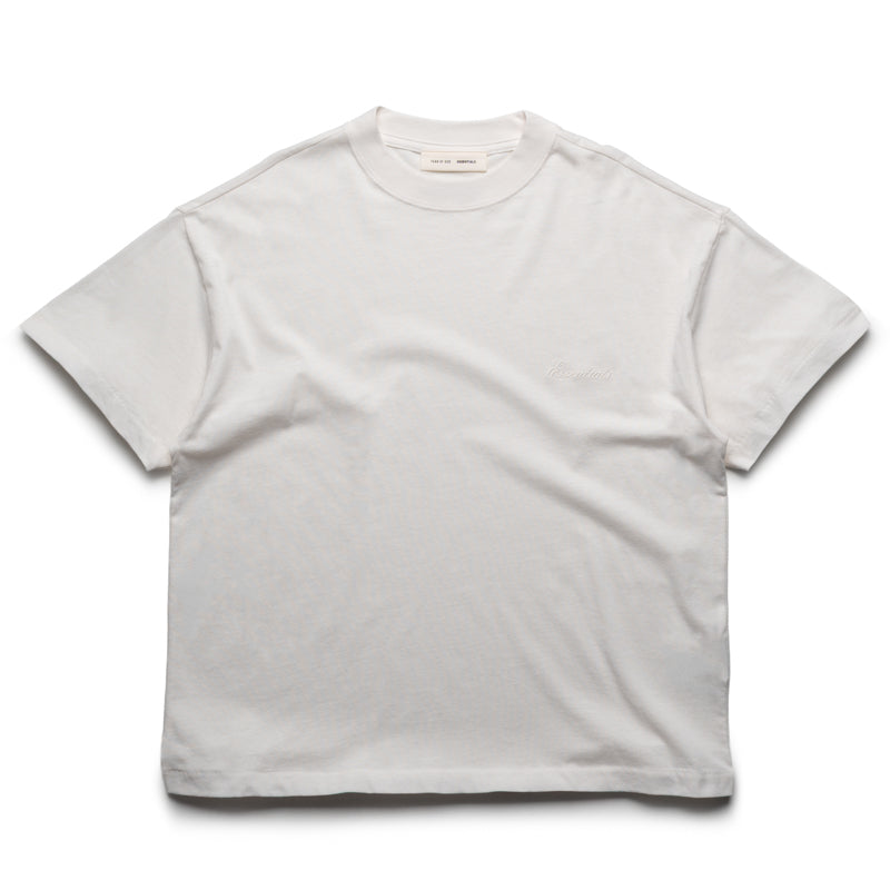 Fear Of God Essentials Embroidered Tee - Ivory