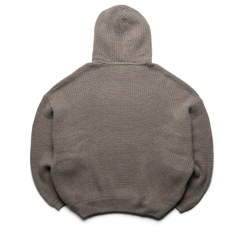 Fear Of God Essentials Heavy Waffle 90's Hoodie - Homestead Heather