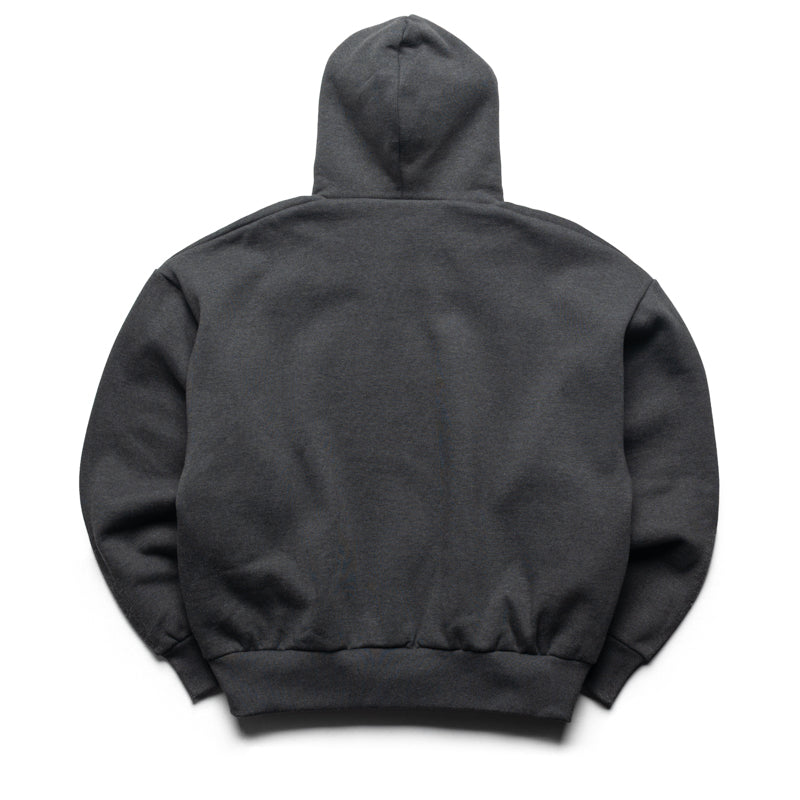 Fear Of God Essentials Embossed Classic Hoodie - Charcoal Heather
