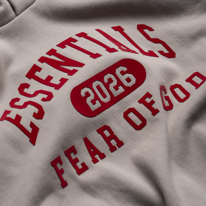 Fear Of God Essentials Classic Hoodie - Smoke Grey