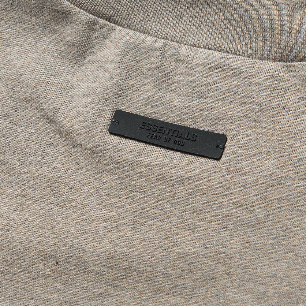 Fear of God Essentials Jersey Crewneck Tee - Heather Gray
