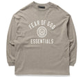 Fear Of God Essentials Jersey L/S Tee - Heather Gray