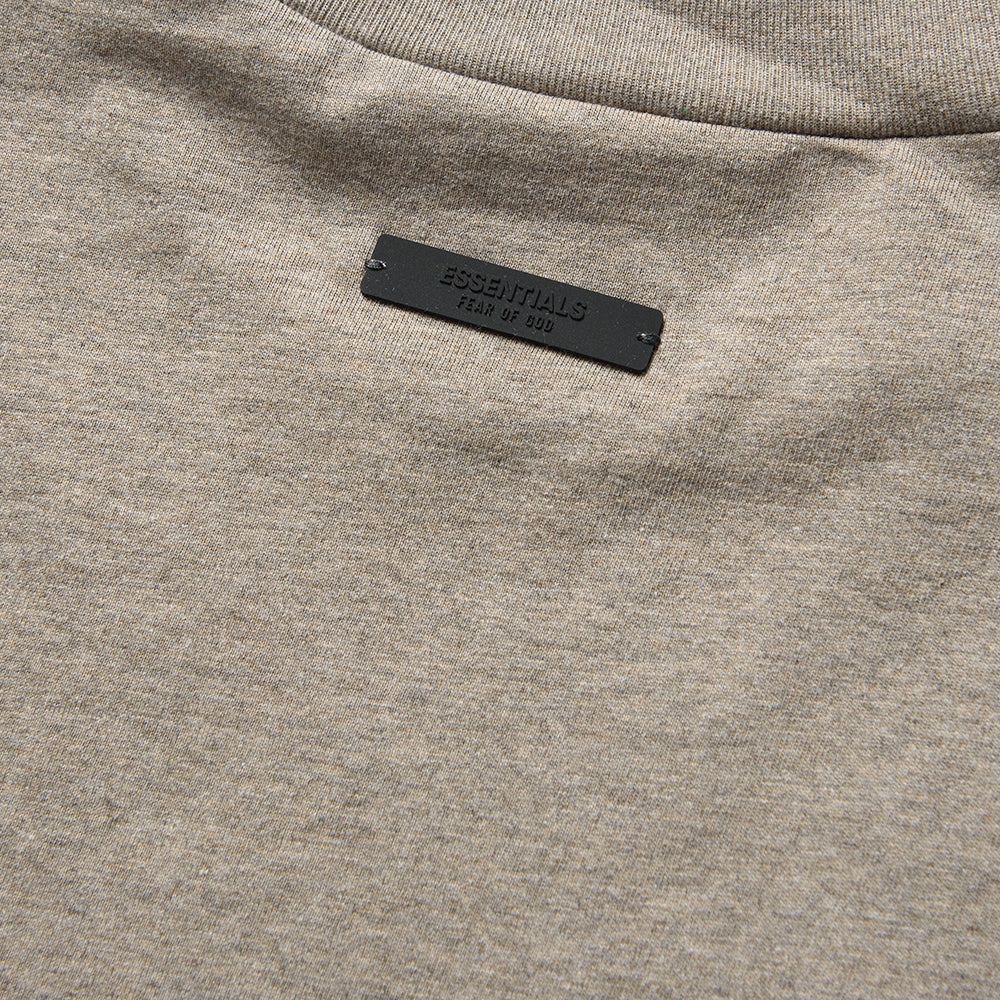 Fear Of God Essentials Jersey L/S Tee - Heather Gray
