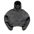 Women's Fear Of God Essentials Embossed 90's Raglan Hoodie - Charcoal Heather