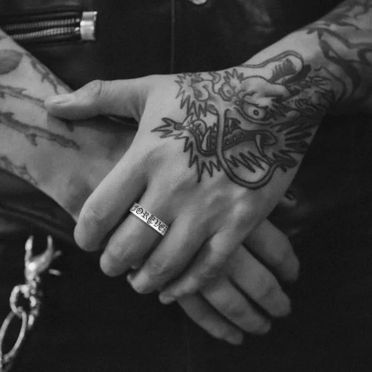 Chrome-Hearts 6MM CHROME HEARTS FOREVER RING 鈥�SPACER 5