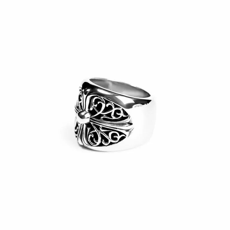 Chrome-Hearts CLASSIC OVAL RING -5