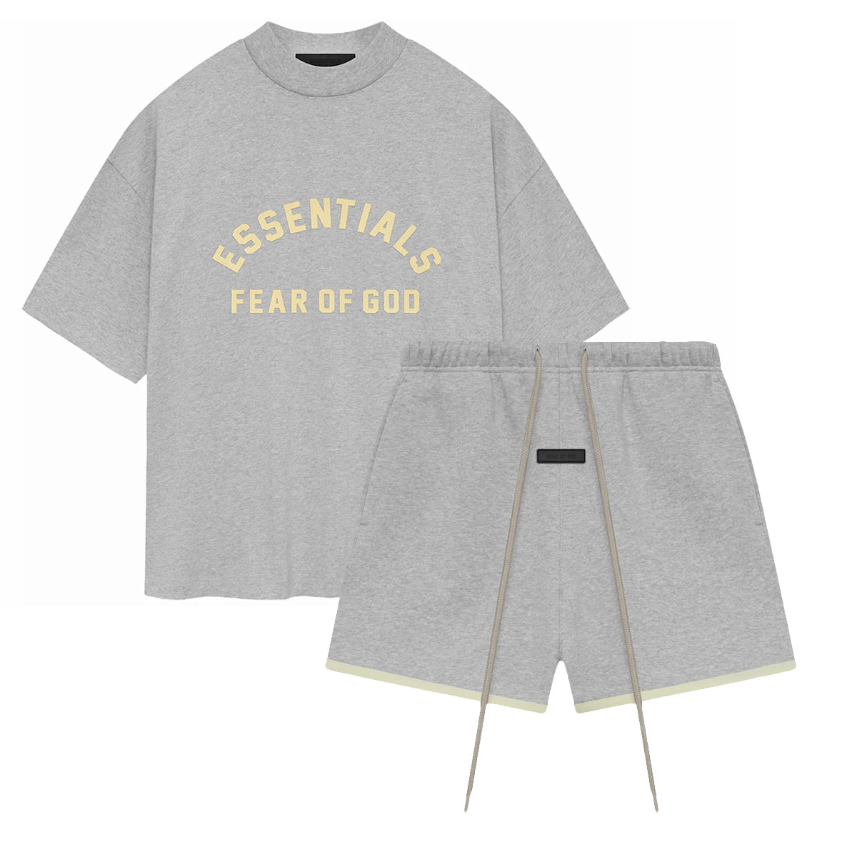 SS24 T-Shirt / Shorts / Set - Light Heather Grey