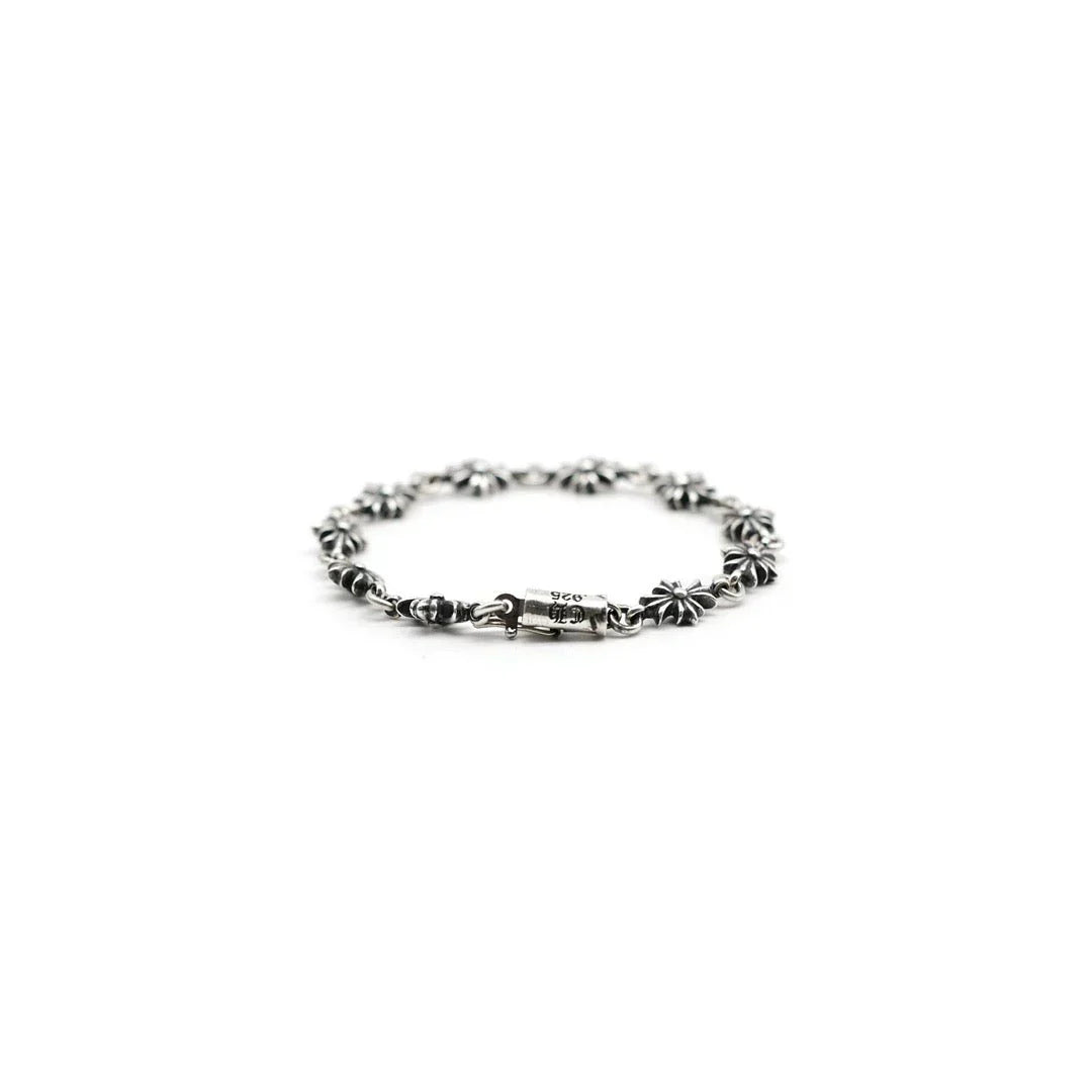 Chrome-Hearts Silver Tiny E Bracelet