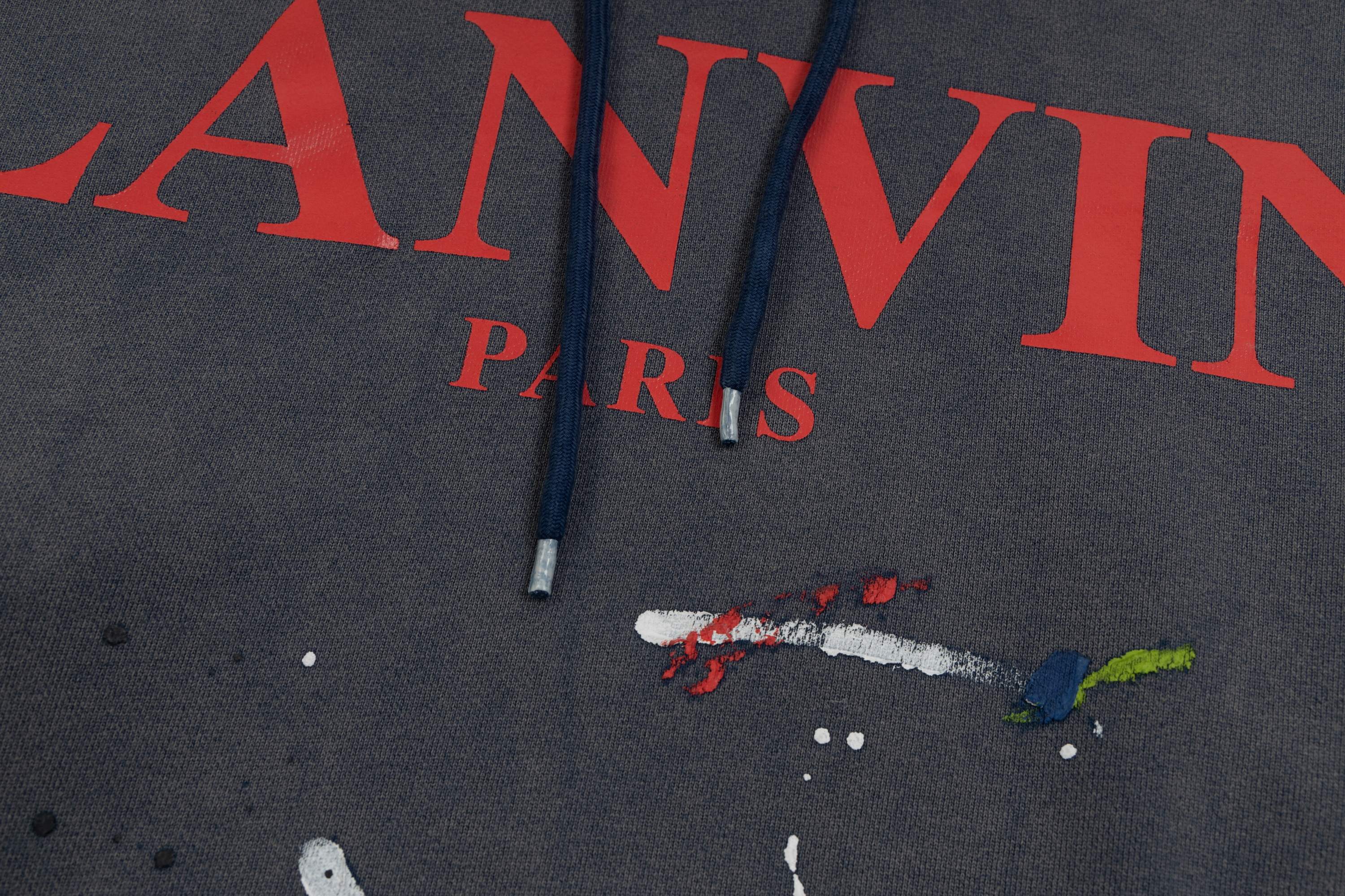 GALLERY DEPT  New Hooded Sweatshirt G393-1